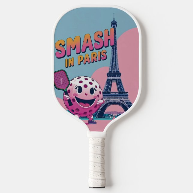  Eiffel Smash – Paris Pickleball Design Paddle (Front)