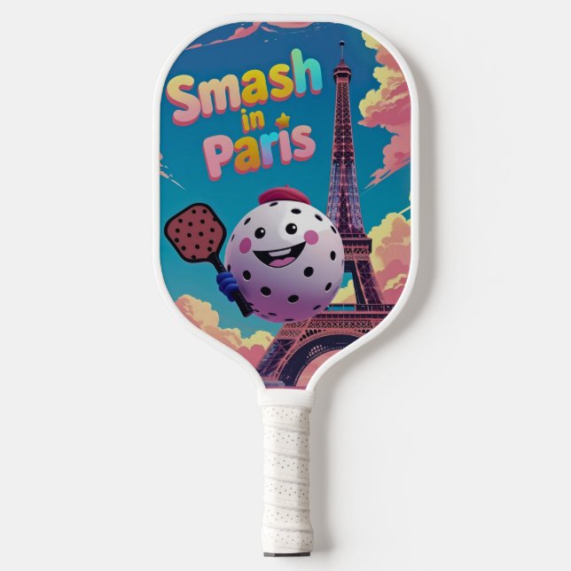  Eiffel Smash – Paris Pickleball Design Paddle (Front)