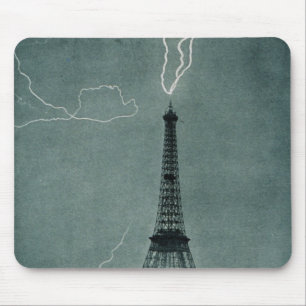 Eiffel Towe Struck Mouse Mat