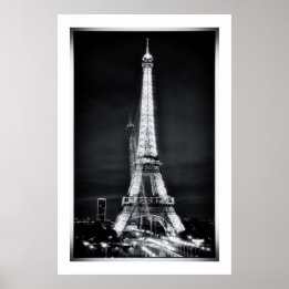 Eiffel Tower - Alter Ego, Surreal Art /Paris Poster