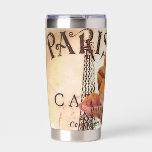 Eiffel Tower and tulip Insulated Tumbler