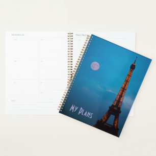 Eiffel Tower Art  Planner