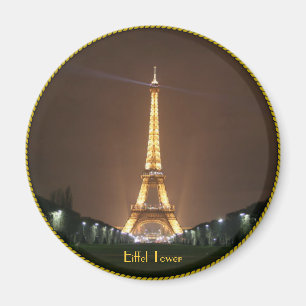 Eiffel Tower at Night Magnet