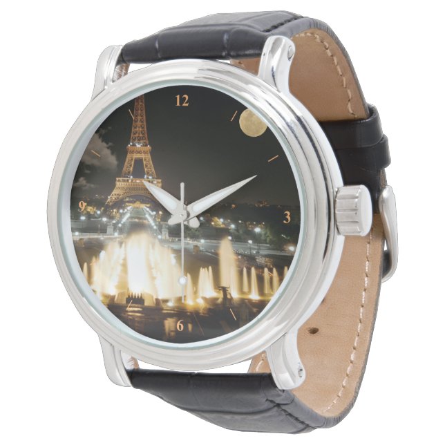 Eiffel Tower at Night Watch (Angled)