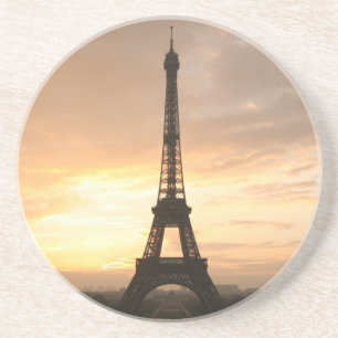 Eiffel Tower at sunrise. Coaster