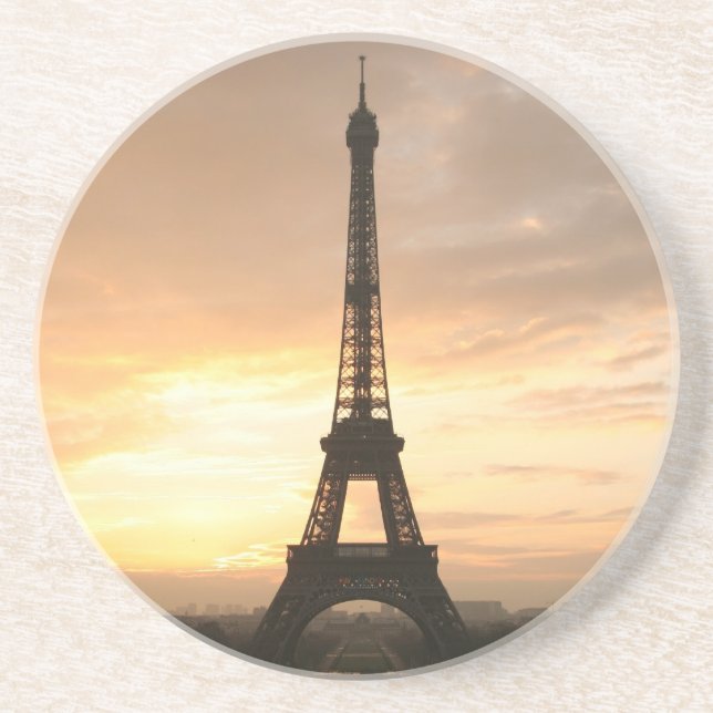 Eiffel Tower at sunrise. Coaster (Front)