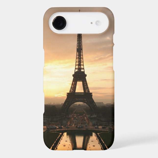 Eiffel Tower at Sunrise from the Trocadero Case-Mate iPhone Case (Back)