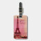 Eiffel Tower at Sunset Paris Custom Luggage Tag