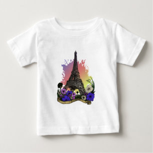 Eiffel Tower Baby T-Shirt