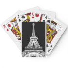 Eiffel Tower Black White Image