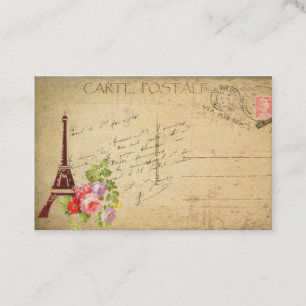 Eiffel Tower Business Card