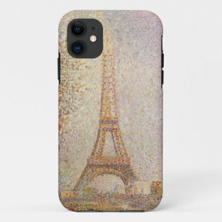 Eiffel Tower by Georges Seurat iPhone 11 Case