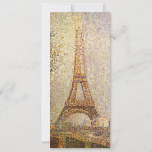 Eiffel Tower by Georges Seurat, Vintage Fine Art
