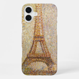 Eiffel Tower by Georges Seurat, Vintage Fine Art iPhone 16 Plus Case