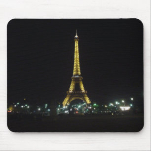 Eiffel Tower by night Mouse Mat