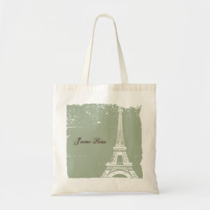 Eiffel Tower Canvas Bags