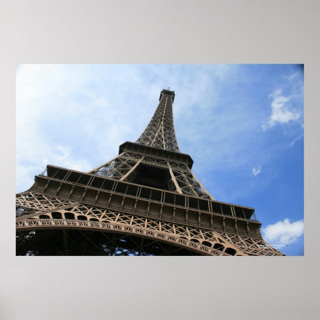 Eiffel Tower Canvas Print (Front)