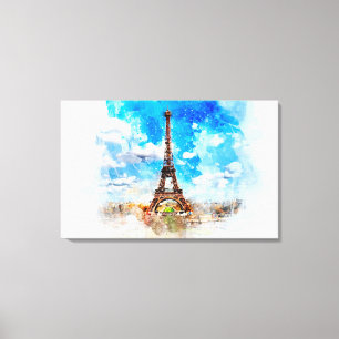 Eiffel Tower Canvas Print