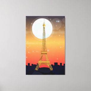 Eiffel Tower Canvas Print