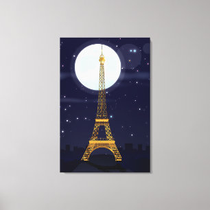 Eiffel Tower Canvas Print