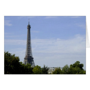 Eiffel Tower Card