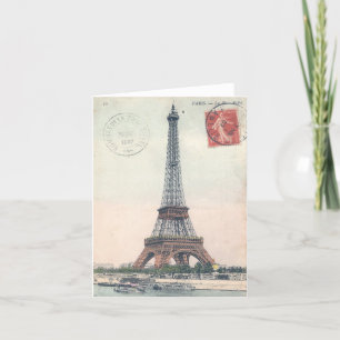 Eiffel Tower Card
