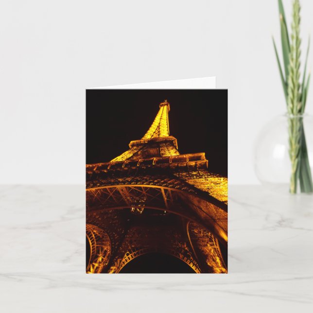 eiffel tower card (Front)