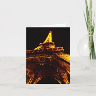 eiffel tower card
