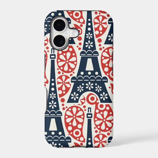 Eiffel Tower Case-Mate Tough iPhone 8Plus/7 Plus C (Back)