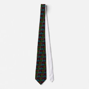 Eiffel Tower Collage Tie