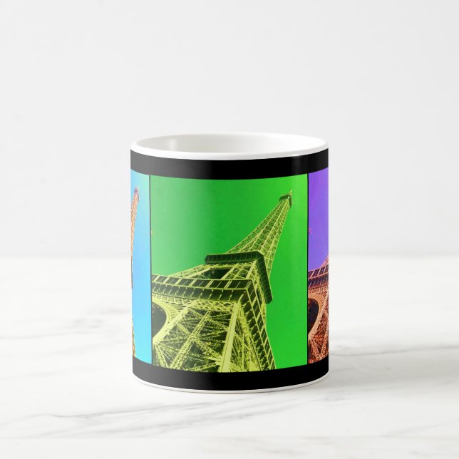 Eiffel Tower Colourized Coffee Mug (Center)