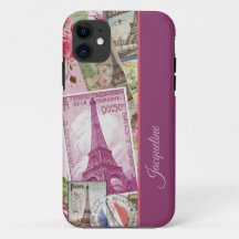 Eiffel Tower Coquette Personalised Phone Case