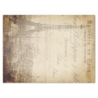 Eiffel Tower Ephemera Decoupage Paper