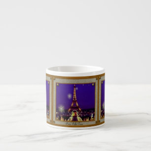 Eiffel Tower Espresso Mug