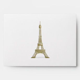 Eiffel tower, France clipart Envelope