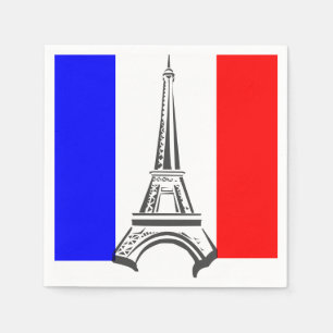 Eiffel Tower France Napkin