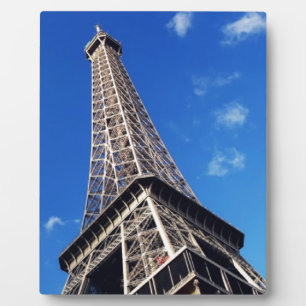 Eiffel Tower France Travel Photography Plaque