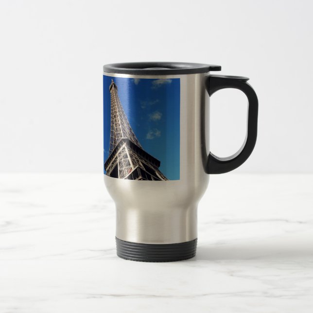 Eiffel Tower France Travel Photography Travel Mug (Right)