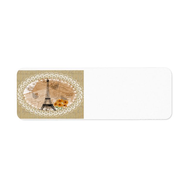 Eiffel Tower French Postcards (Front)
