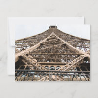 Eiffel Tower from Below: Parisian Ironwork Up Clos