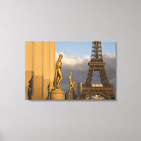 Eiffel Tower from the Palais de Chaillot, Paris,