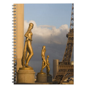 Eiffel Tower from the Palais de Chaillot, Paris, Notebook