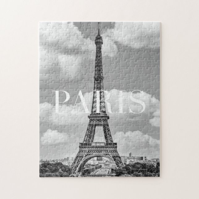 Eiffel Tower in Paris, France Jigsaw Puzzle (Vertical)
