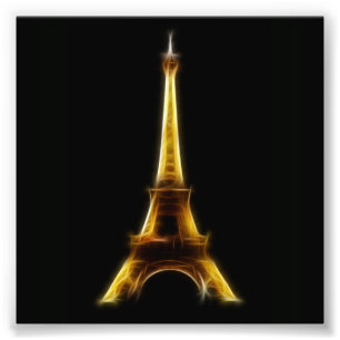 Eiffel Tower in Paris France Photo Print