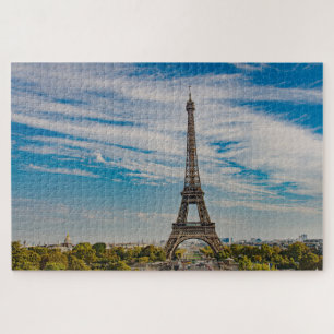 Eiffel tower in Paris Jigsaw Puzzle