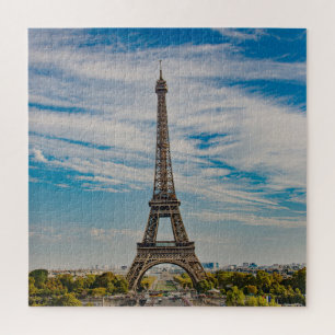 Eiffel tower in Paris Jigsaw Puzzle