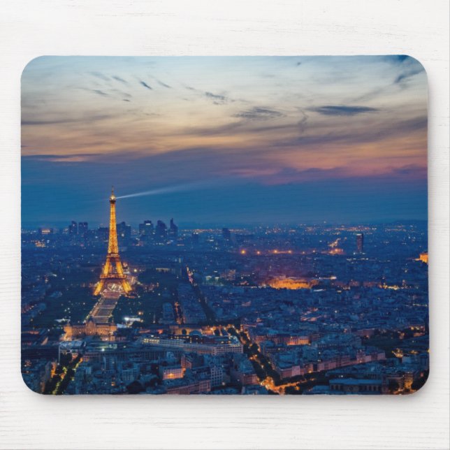 Eiffel Tower in Paris Mouse Mat (Front)
