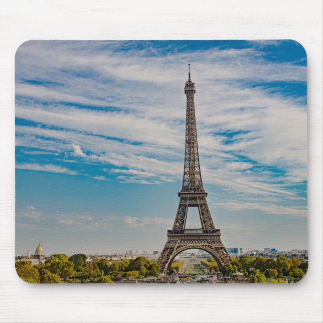 Eiffel tower in Paris Mouse Mat (Front)