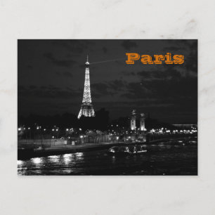 Eiffel Tower in Paris Postcard