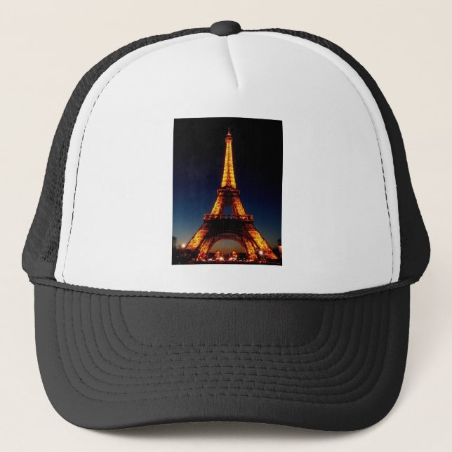 Eiffel tower in Paris Trucker Hat (Front)